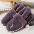SALE Fashion Winter Furry Slippers Indoor Outdoor Soft Plush Slippers Keew Warm Women Men Non Slip Bedroom Slides Home Slippers. 