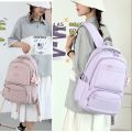 Schoolbag For Girls Large Capacity Backpack Nylon Waterproof Backpack College And High School Schoolbag Literary Women Backpack. 