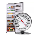4X Stainless Refrigerator Thermometer Freezer Temperature Gauge Mini Thermometer Grill for Home Kitchen Food.