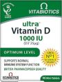 Vitabiotics Ultra Vitamin D Tablets 96s (UK). 