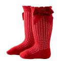 Baby Girl's Socks, Breathable Comfortable Infant Stockings with Bowknot for Birthday Party Vacation Photography. 