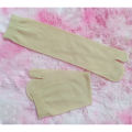 Women's Muslim Finger Socks Comfortable Soft Fabric Leg Cover One Pair.