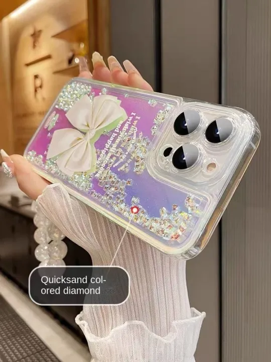 Dazzle%20laser%20bow%20Apple%20iPhone%2012%2013%20Pro%20Pro%20Max%2014pro%20Max%20phone%20case%20new%20female%20iPhone%2013%20with%20bracelet%20premium%2011%20iPhone%2014%20Pro%2014%20plus%20-%20Image%204