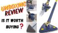 360° Rotatable Adjustable Triangle Cleaning Mop Extendable with Long Handle Hand Twist Quick Dry Mop. 