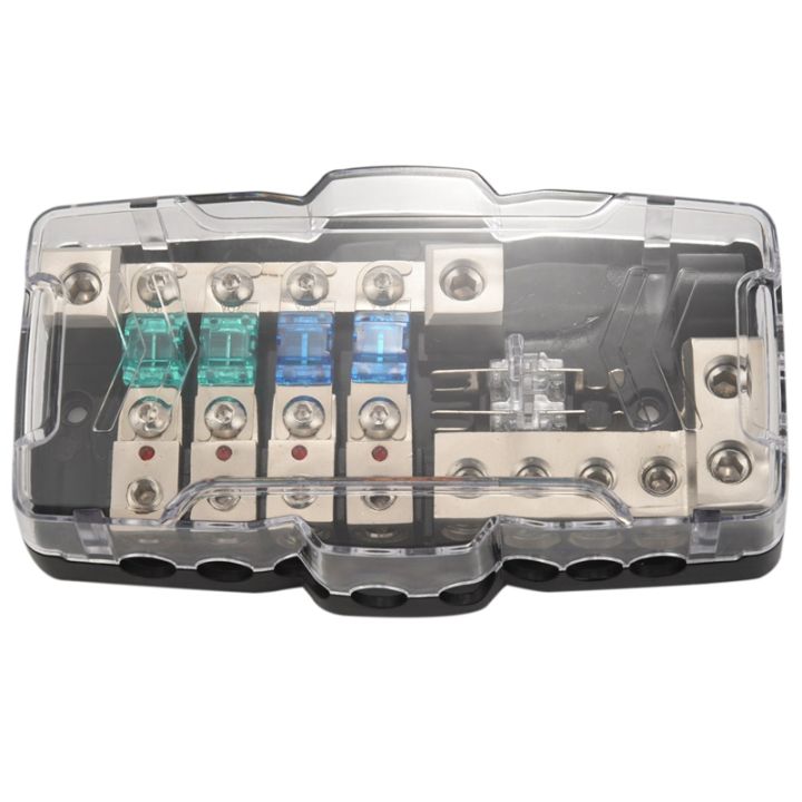 3X%20Multi-Functional%20LED%20Car%20Audio%20Stereo%20ANL%20Fuse%20Holder%20Distribution%200/4Ga%204%20Way%20Fuses%20Box%20Block%2030A%2060A%2080Amp%20-%20Image%203