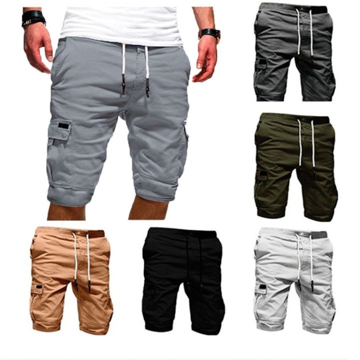 Summer%20Men%20Cargo%20Half%20Pants%20Casual%20Elastic%20Waist%20Pocket%20Solid%20Pocket%20Loose%20Shorts%20Oversized%20S-5XL%20BSDFS-ZK36%20-%20Image%203