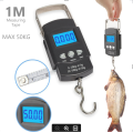 Digital Hanging Weight Scale - Weiheng Electronic Portable LCD Scale with Double Precision Hook for Luggage and Travel. 