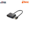 Ugreen HDMI to HDMI VGA Adapter HDMI to VGA HDMI Converter.