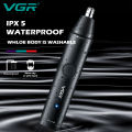 VGR Nose Hair Trimmer Nose and Ear Hairs Trimmer Professional Rechargeable Electri Mini Nose Clipper Trimmer for Men V-613. 
