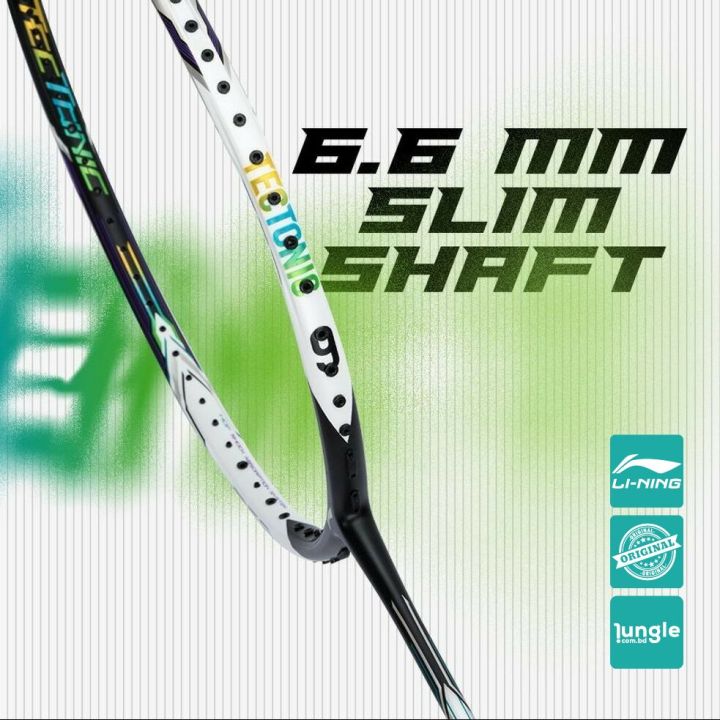 Original Li-Ning Tectonic 9 Badminton Racket – 4U - Li Ning Badminton Racket - Precision and Power for Professionals