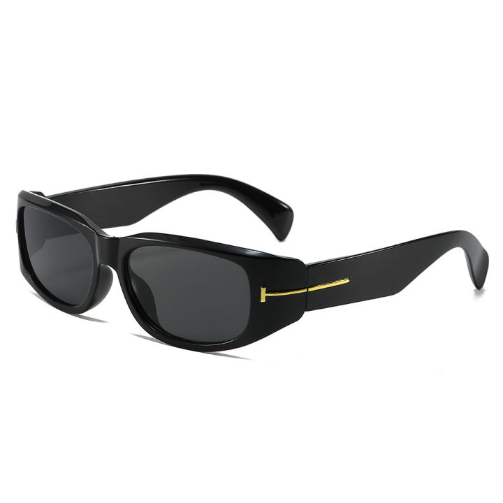new fashion rectangle luxury brand sunglasses women men 2024 High quality trending product popular outdoor driving goggles uv400