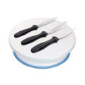 7 Pcs Set Cake Rotary Table Set. 