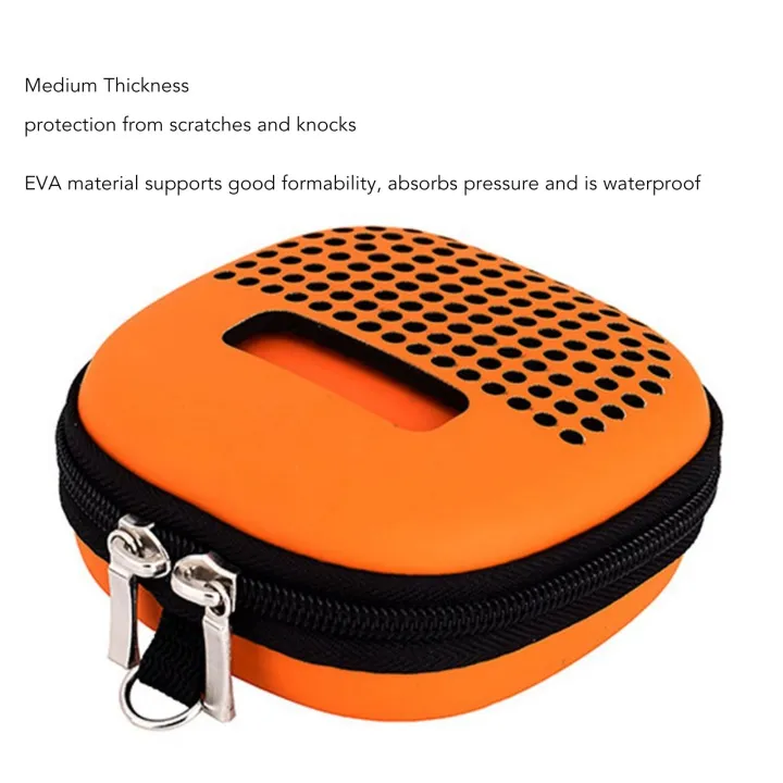 Speaker%20Semi%20Hard%20Case,%20Orange%20Micro%20Bluetooth%20Speaker%20Case%20Scratch%20Resistant%20with%20Metal%20Hook%20for%20Speakers%20-%20Image%205