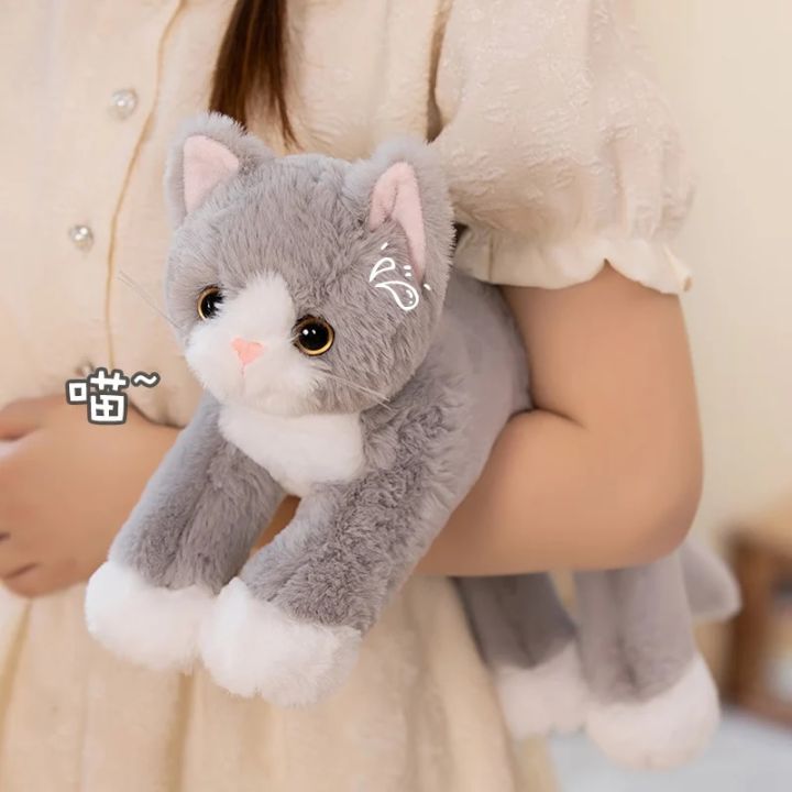 53CM Cute Simulated Cat Doll Plush Toy Stuffed Soft Animal Plush