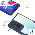 For Xiaomi Poco M3 Shockproof TPU Bumper Clear Acrylic Mobile Phone Case For Poco M3 Back Cover - Phone - Phone Back Cover. 