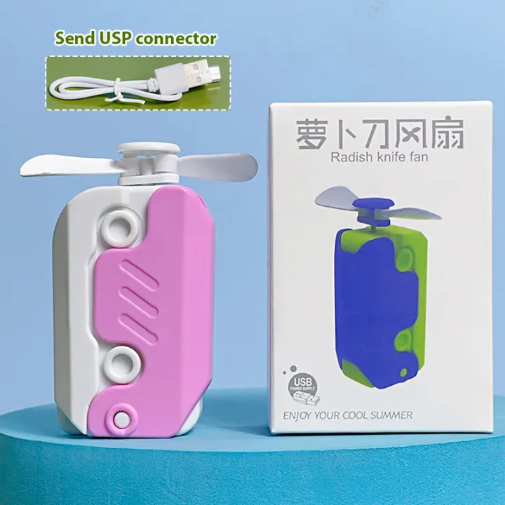 Radish%20Knife%20Small%20Fan%20Mini%20Portable%20Handheld%20Fan%20-%20Image%207