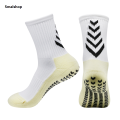 1 Pair New Men Women Soft Breathable Anti-slip Football Socks Running Soccer Basketball Badmintion Cycling Sports Grip Socks.
