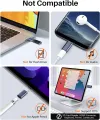 For Lightning Female to USB Type-C Male Adapter.