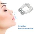 Anti Snoring Nose Clip Silicone SnStopper ring Silent sleep Aid SnStop Night Sleeping Apnea Guard Night Device With Case. 