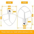 JAERBEE K5AB K5SS Kitchen Mixer Aid Coated Flat Beater, Replacement for KitchenAid Mixer W10807813,9707670 Accessories. 