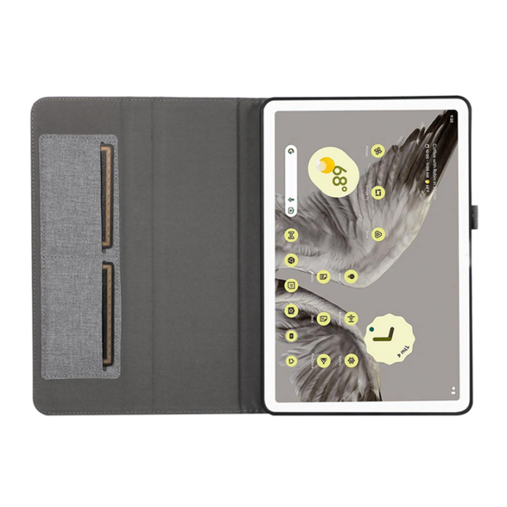 Pattern%20Protective%20Cover%20Tpu%20Soft%20Case%20High%20Guality%20Fit%20For%20Tablet%20Pixel%20Tablet%20Be%20Connected%20To%20The%20Sound%20Case,Silver-Gray%20-%20Image%204