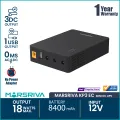 MARSRIVA KP3 EC 8400mAh Smart Mini Router DC UPS 18Watt max output with 3 DC output and 1 USB Output (Adapter not Included).