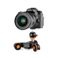 YELANGU L4X motorlu kamera kaymak Video Dolly elektrikli parça kaymak uzaktan DSLR kamera kamera için eylem kamera telefonu.