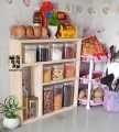Wooden Kitchen Storage Rack Model Height 24 inch Width 16 inch Depth 5 inch Model WRK006. 