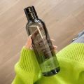 Newest Water Cup Sport Milk Tea Ice Water Bottle with Time Scale Couple Plastic Portable Container Anti-drop Outdoor Cover. 