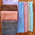 Baby Soft Face Towel CN-1pcs 11*11 inch square  -1pcs/3pcs. 