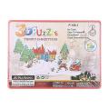 Paper 3D Puzzle Game - Multi-Color. 