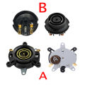 Electric kettle thermostat temperature control is the top base set socket 1 Pair replacement parts. 