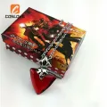2022 Fate stay Night Tohsaka Rin Necklace Girls Women's Choker Anime Jewelry Red Crystal Pendant Necklaces Cosplay Party Accessories. 