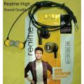 Realme Ro66 In-Ear Earphone With Good Bass Sound Quality For All Android Mobile Phone - Headphone. 