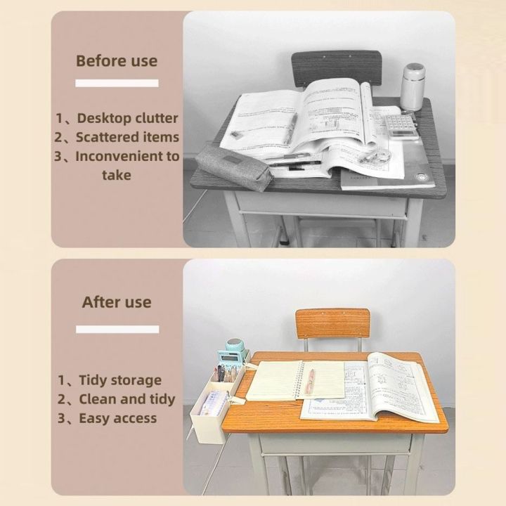 NBX%20Desk%20Side%20Storage%20Marker%20Pencil%20Box%20Desktop%20Organizer%20with%20Management%20Tray%20-%20Image%204