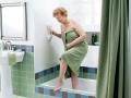 Bathroom & Shower Helping Handle Safety Grip Anti Slip Support Double Locking Handle Safety Cup Absorption.