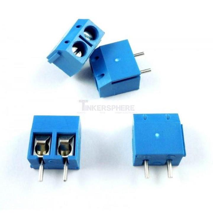 2 pin 2 way PCB Screw Terminal Block Connector ( 10 pis )