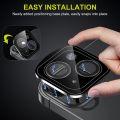 For Apple iPhone 14 Plus Black WSKEN Ring Alloy Ultra Thin Camera Lens Protector.