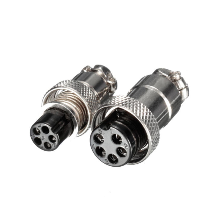 2/4/5/6/8 Pin Ham & CB Radio MIC Microphone Connector Female/Male Plug