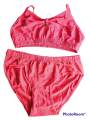 Girls' Matching design Underwear Set Cotton Bra and Panty..... 