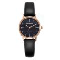 Japan Movement Women Quartz Fine Watch Easy To Read Arabic Numerals Simple-Dial Leather Strap Lady Dial Digital Wrist Watch #1.