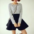 Cute Mini Skirts New Female Clothes Hot Women Korean Preppy Style Autumn Basic High Waist Black A Line Mini Skirt s.