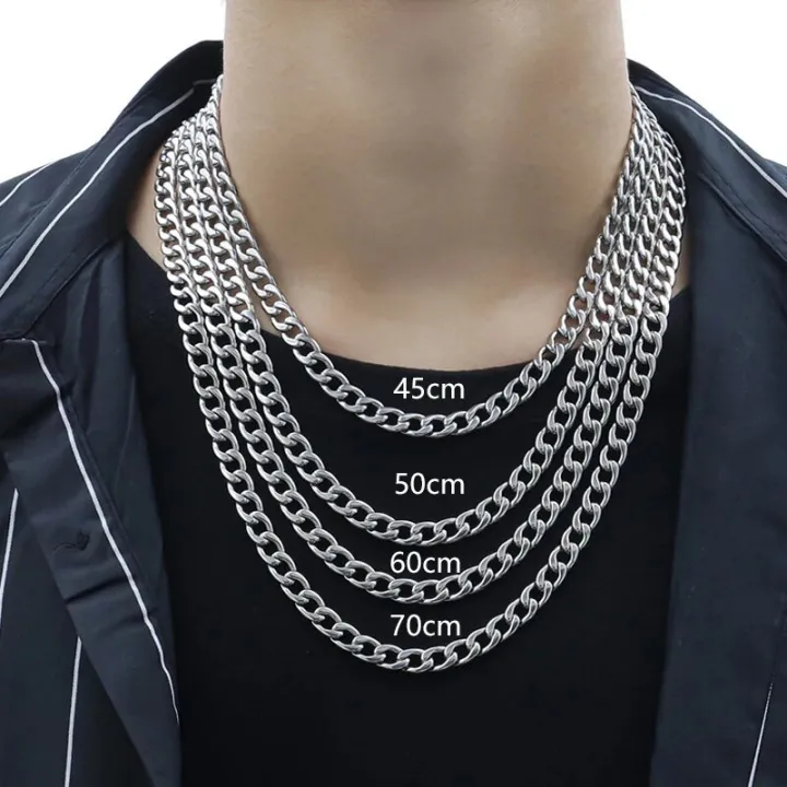 Men's%20Cuban%20Link%20Chain%20Necklace%20Stainless%20Steel%20Long%20Chain%20Hip%20Hop%20Male%20Jewelry%20Gifts%20-%20Image%203