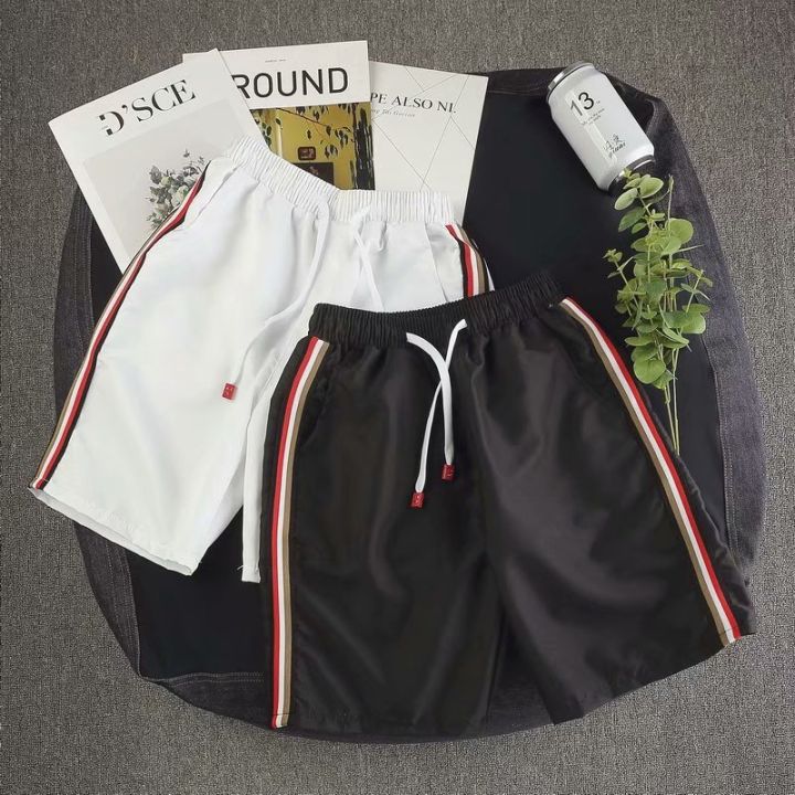 Factory%20Wholesale%20Mens%20Shorts%20Casual%20Mens%20Fashion%20Loose%20All%20Match%20Korean%20Sweat%20Sports%20Plain%20Stripe%20Shorts%20for%20Men%20and%20Women%20Comfortable%20Breath%20Beach%20Short%20Pants%20-%20Image%205