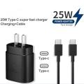 for Samsung Typec To Type C 3A Charging Cable Super Fast 25W PD Charger..