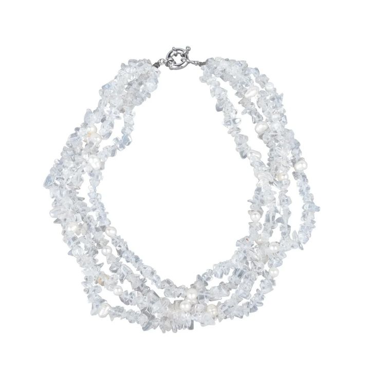 Wholesale%20Price%20Natural%20Crystal%20Tumbled%20Stone%20Beads%20Necklace%20Bohemian%20Abalone%20Shell%20Vintage%20Jewelry%20For%20Women%20Men%20-%20Image%202