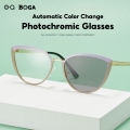 OQ BOGA 10 Styles Anti UV Photochromic Sunglasses Anti Blue Light Radiation Metal Computer Glasses. 