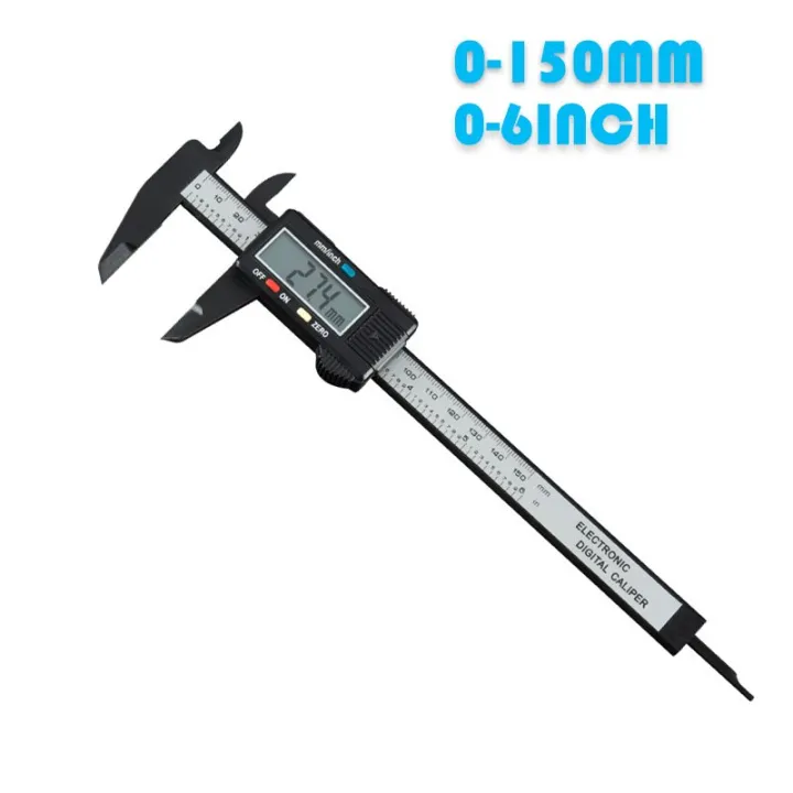 Stainless%20steel%20metal%20shell%20digital%20caliper%200-150mm%20measuring%20tool%20color%20display%20Lcd%20Digital%20Electronic%20Carbon-0-150mm%20-%20Image%202