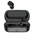 Baseus W01 TWS Bluetooth Earphone Wireless Bluetooth 5.0 Stereo With HD Microphone For Phone - Black. 