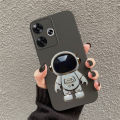 For Realme C61 Case Fashionable Cartoon Astronaut Stand dustproof Smooth For Realme C61 Back Cover. 